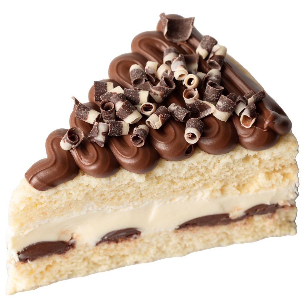 Nutella & Cream Cake Slice - (Fatia de Ninho com Nutella)