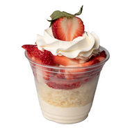Strawberries & Cream - Ninho com Morango no Copo