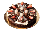 Brownie Pizza 8 Slices (Pizza de Brownie - 8 fátias)